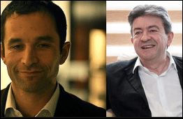 UNE GAUCHE PAS PARTAGEUSE! HAMON ET MELENCHON ALLIES OU ENNEMIS ?