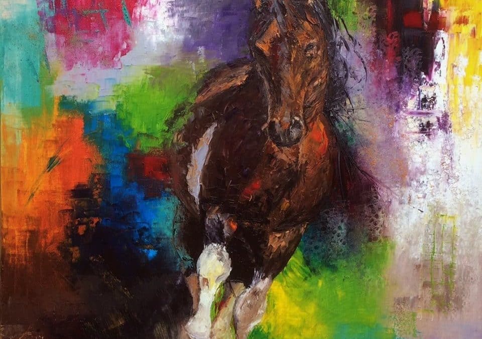 UNE ARTISTE PEINTRE ESTELLE MORICE A DECOUVRIR