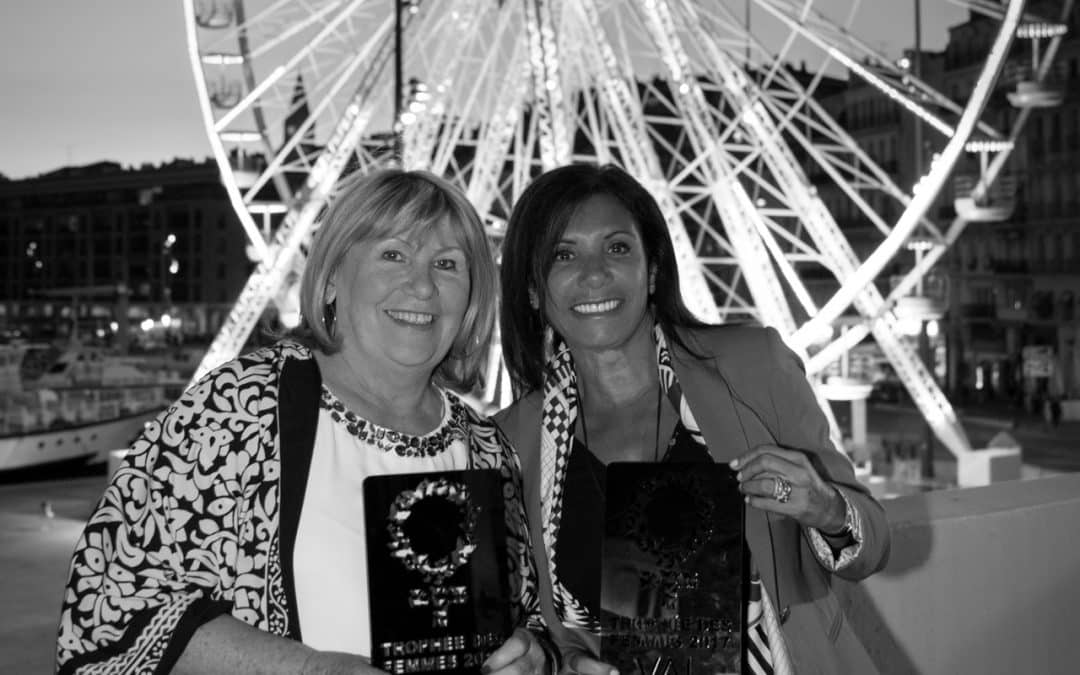 LA SOIREE DU TROPHEE DES FEMMES AVEC GENEVIEVE MAILLET ET FREDERICK BOUSQUET