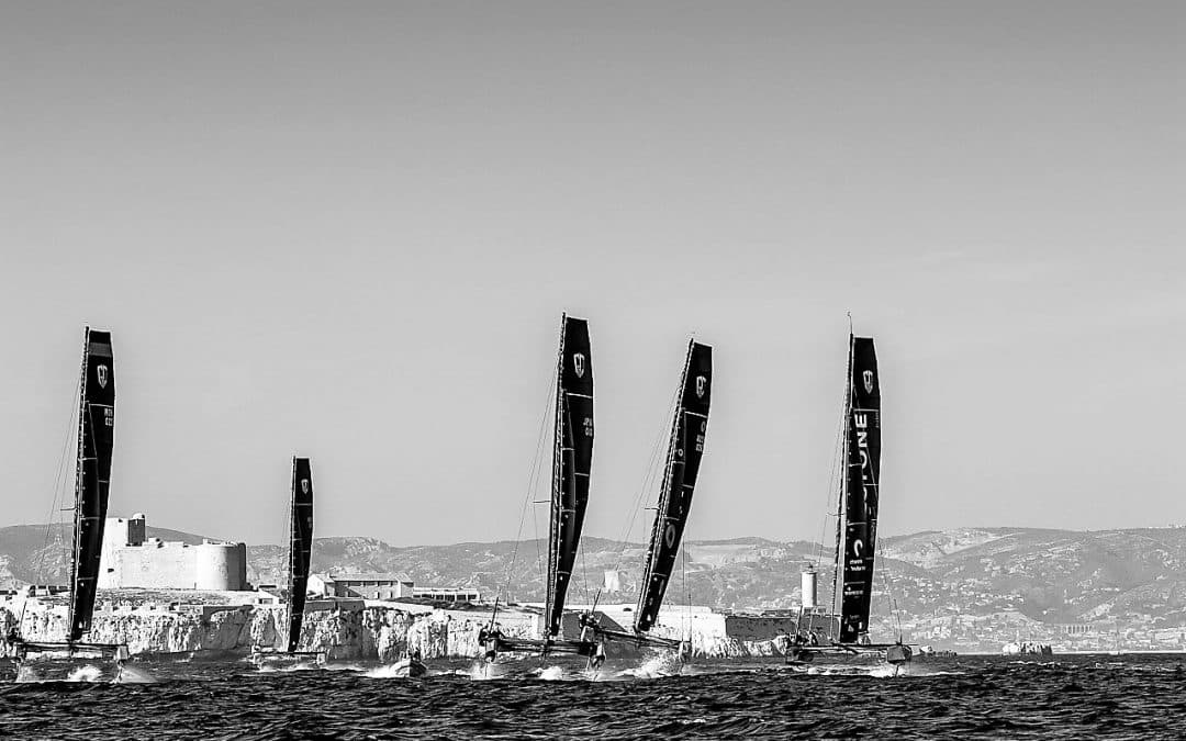 COMPETITION DE VOILIERS MARSEILLE ONE DESIGN 2017