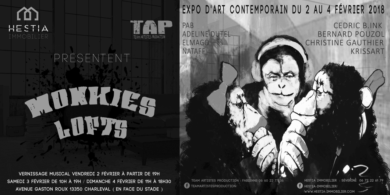 LE POP’ART PREND SES QUARTIERS AU MONKIES LOFT A CHARLEVAL