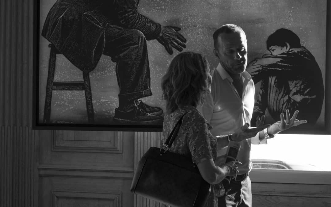 LA SOIREE VERNISSAGE DE FINE ART INVEST – RUT.HM&rsquo;N&rsquo; & COLORS -VILLA GABY –