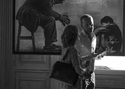 la soirée vernissage de Fine Art Invest et MyLocArt à la villa gaby marseille