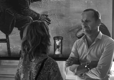 la soirée vernissage de Fine Art Invest et MyLocArt à la villa gaby marseille