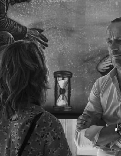 la soirée vernissage de Fine Art Invest et MyLocArt à la villa gaby marseille