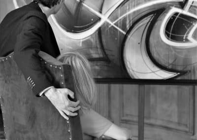 la soirée vernissage de Fine Art Invest et MyLocArt à la villa gaby marseille