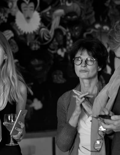 la soirée vernissage de Fine Art Invest et MyLocArt à la villa gaby marseille