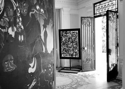 la soirée vernissage de Fine Art Invest et MyLocArt à la villa gaby marseille