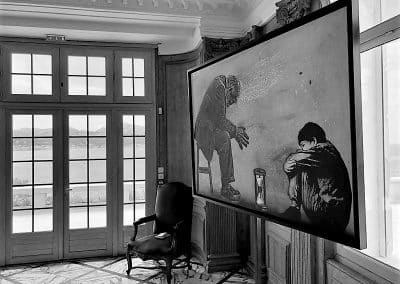 la soirée vernissage de Fine Art Invest et MyLocArt à la villa gaby marseille