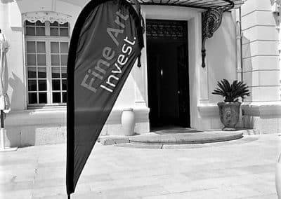 la soirée vernissage de Fine Art Invest et MyLocArt à la villa gaby marseille