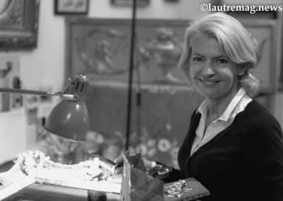 EWA GREFFET « LA DORURE A L’OR FIN » marseille rue Breteuil atelier