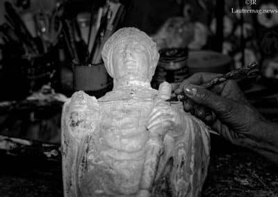 EWA GREFFET « LA DORURE A L’OR FIN » marseille rue Breteuil atelier