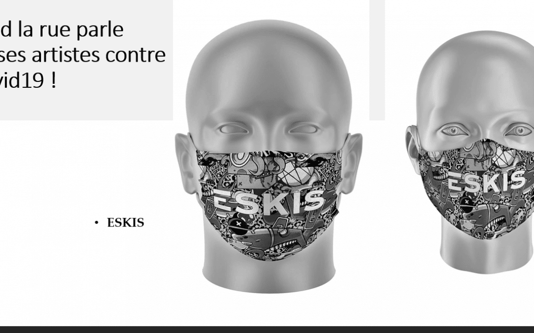 LES MASQUES ESKIS – POUR SE PROTEGER DU COVID19 EN BEAUTE !