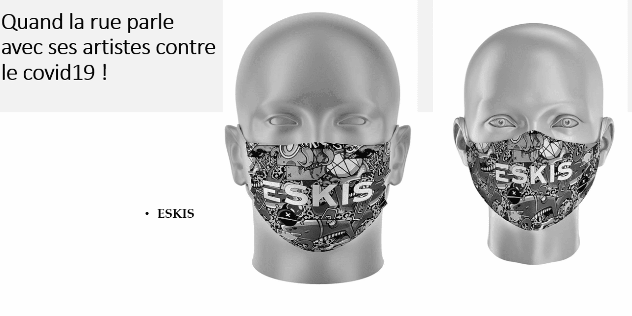 LES MASQUES ESKIS – POUR SE PROTEGER DU COVID19 EN BEAUTE !