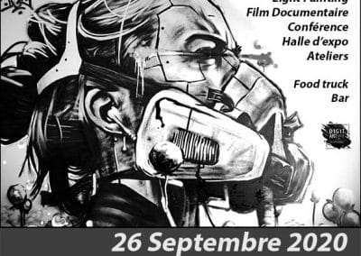 D1G1T ART LOURMARIN FESTIVAL STREET ART ET ARTS NUMERIQUES