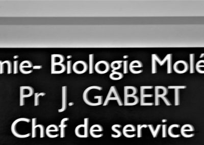 JEAN GABERT professeur en recherche moleculaire hopital nord marseille PRESIDENT SDS