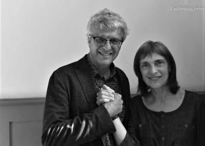 JEAN GABERT professeur en recherche moleculaire hopital nord marseille PRESIDENT SDS AVEC GENEVIEV MAILLET